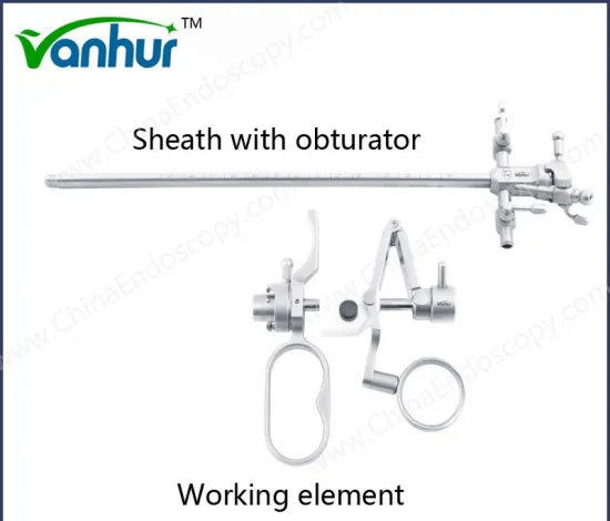 Urology Endoscope Whn3 Urethrotomy Set Sheath with Obturator
