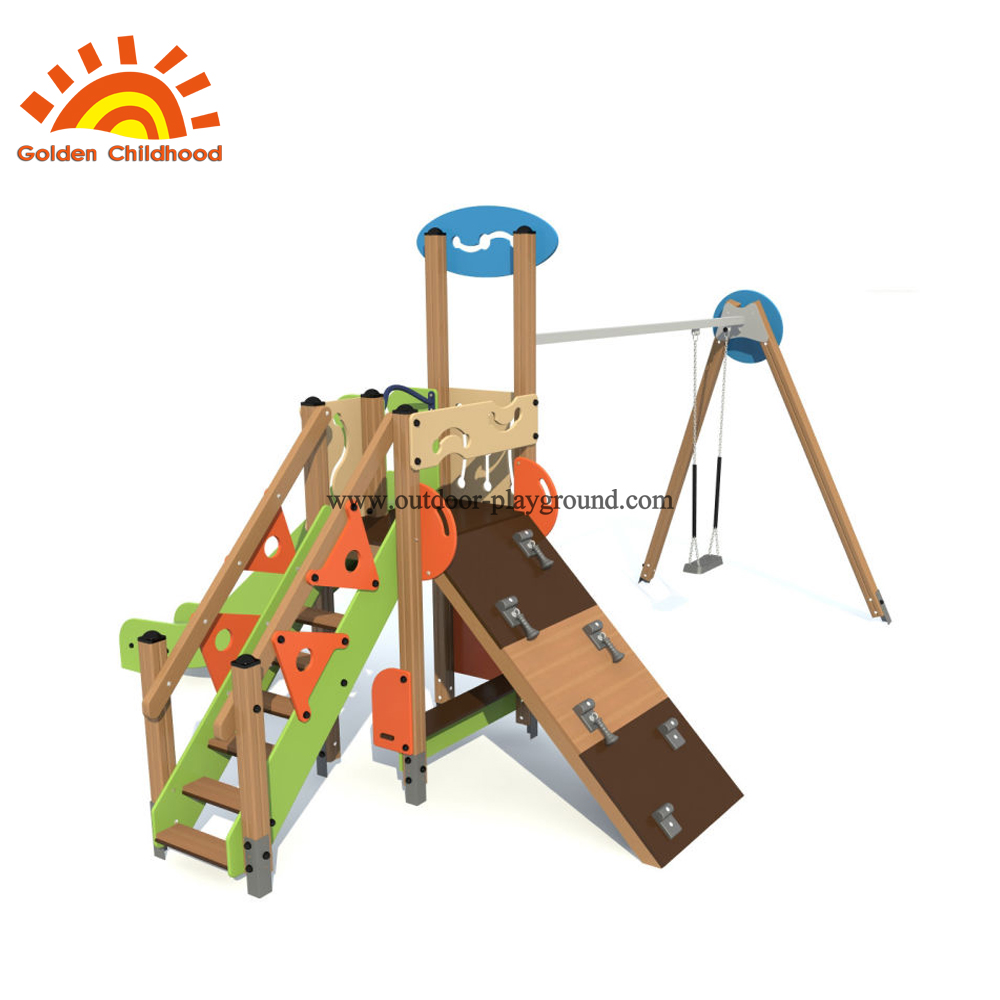 Outdoor Playground Climbing Panel Slide