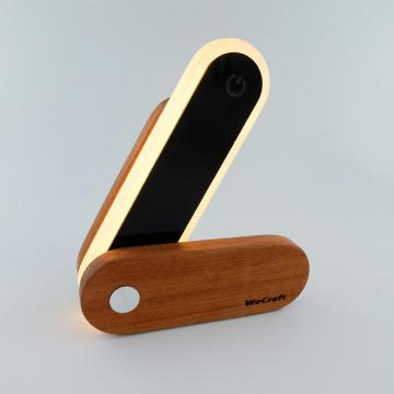 Smart Rechargeable Portable en bois Porte de table