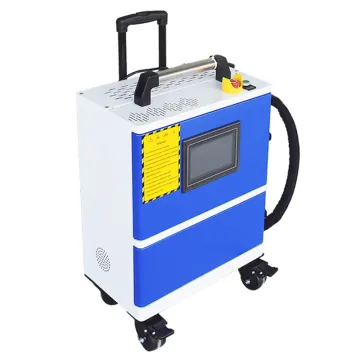 กระเป๋าเดินทาง 300W Pulse Cleaner Paint เครื่องทำความสะอาดแม่พิมพ์ไม้