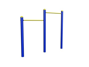 Horizontal bars multi outdoor gym equipment for sale