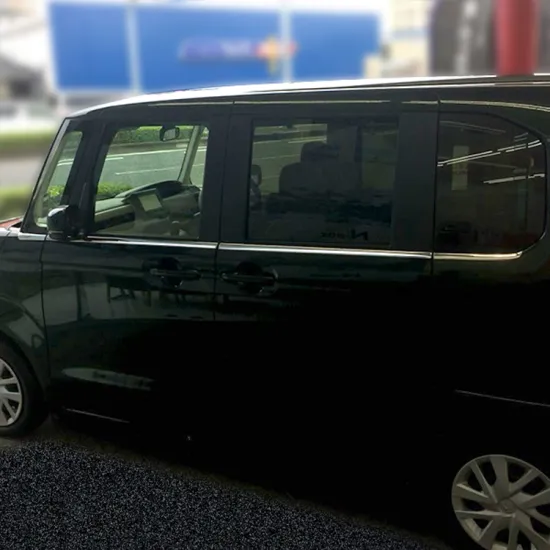 OEM Stainless Steel Car Exterior Accessories Window Trim for Honda Nbox/Nbox Custom 2017