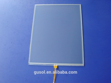 OEM 8 wires exposive-proof, flexible unbreakable resistive touch panel screen