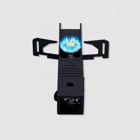Camping mini butane cassette gas stove portable folding gas cassette stove for outdoor