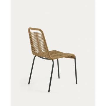 Durable Outdoor Rattan Chair with Lightweight Aluminum Frame