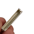 Pegatina horizontal del soporte de aguja del conector blanco 14p 14p