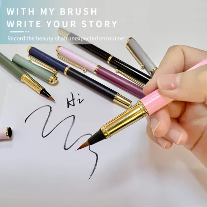 Custom Morandi Pen Type Writing Brush with Logo