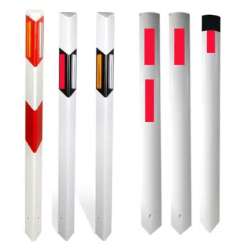 Flexible PVC Reflective Delineator Post for Roadway Safety