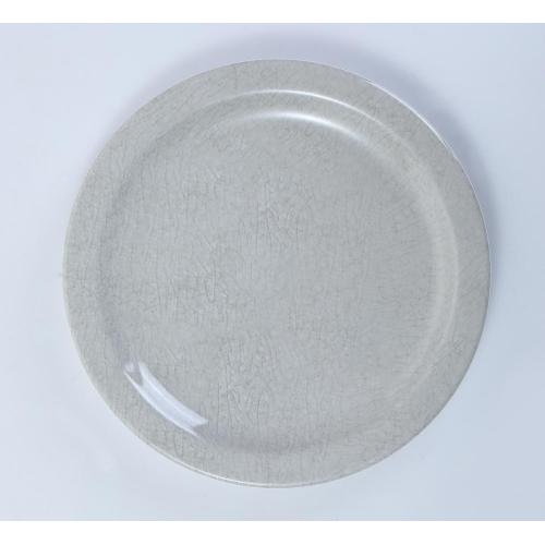 plastic round pizza plate serving dish