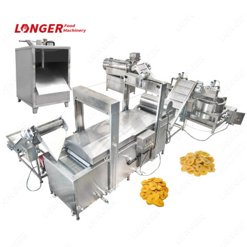 Stainless Steel Automatic Banana and Plantain Chips Production Line