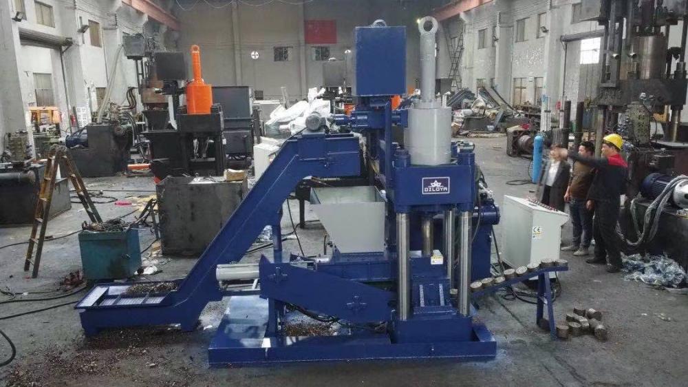 Scrap Aluminium Chips Recycling Block Making Presses