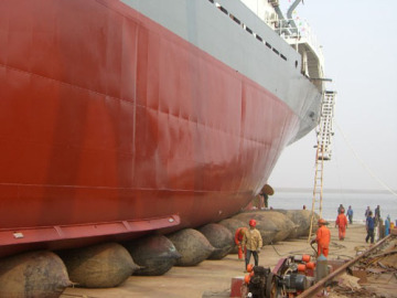 Marine Rubber Airbag For Ship Launching And Landing