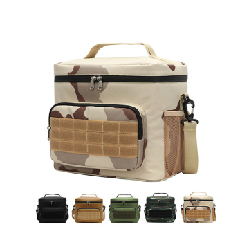 Waterproof Portable Soft Cooler Lunch Bag 24 Cans Leak Proof Insulated Fishing Cooler Bag