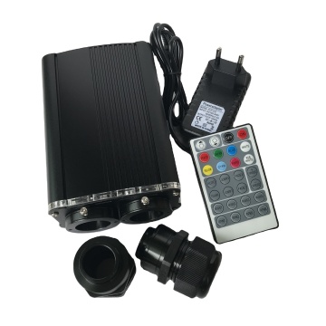 18W RGBW Fiber Optic Light Engine with Double Head