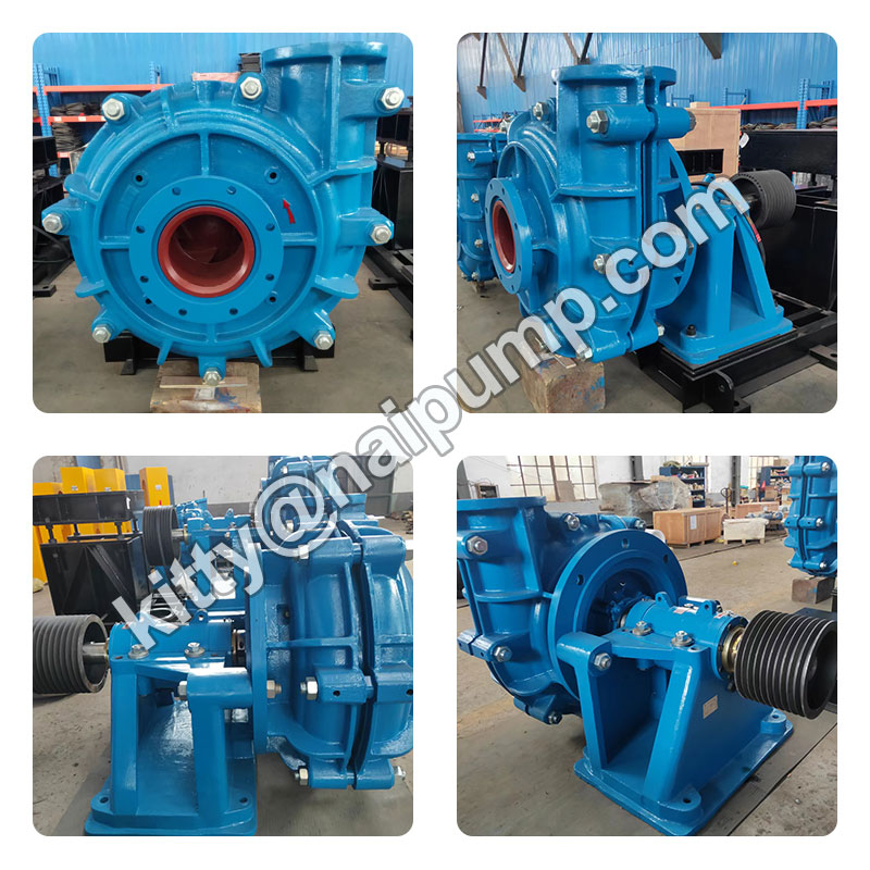 8/6F 10/8F Metal lined Centrifugal Mining slurry pump