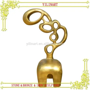 bronze abstract carving,Brass Abstract Sculpture YL-K174