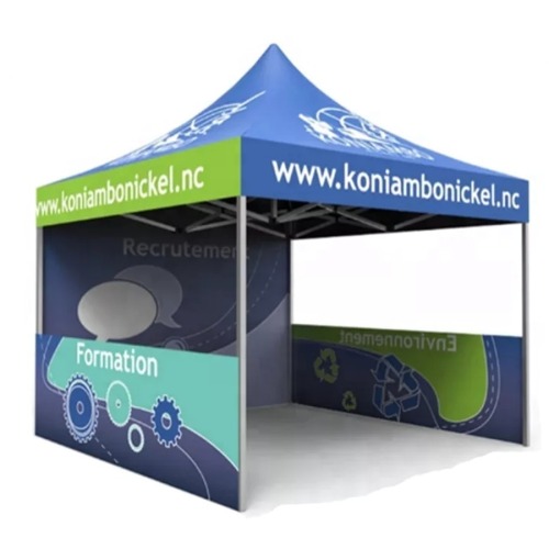Professional Aluminum Custom Printed Shelters