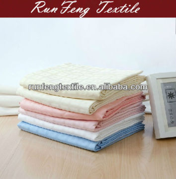 100%Cotton Fabric Satin Jacquard Back to Form Luxury Fitted Sheet/Bed Skirt Egyptian Cotton Hotel/Guest House