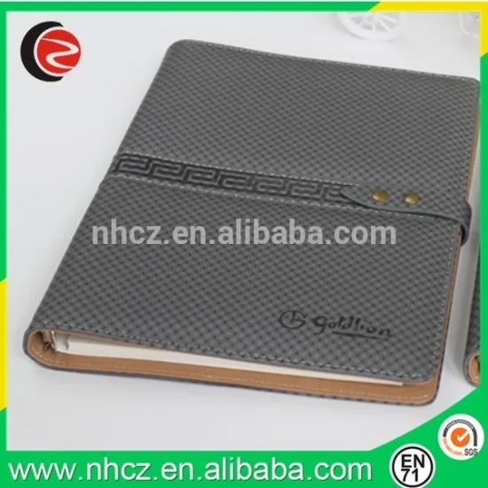 Business PU loose notebook Notepad