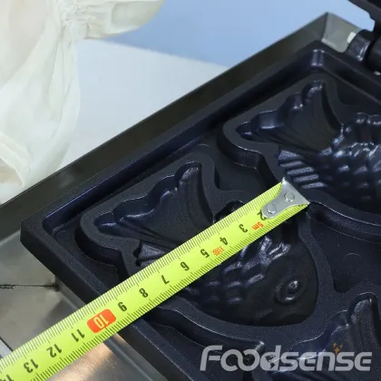 Semi-Automatic Electric Scone Machine/Electric Korean Fish Crisp Maker/Fish Ice Cream Cake Machine