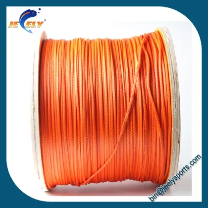 Hollow braided uhmw ropes hmpe rope