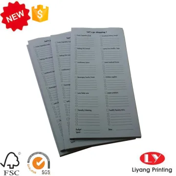 Cheap notepad customized printing