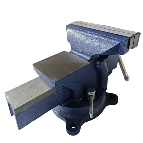 IMPA 613776 5 Inch Multi-purpose Cast Iron Bench Vise with Swivel Base - 125mm