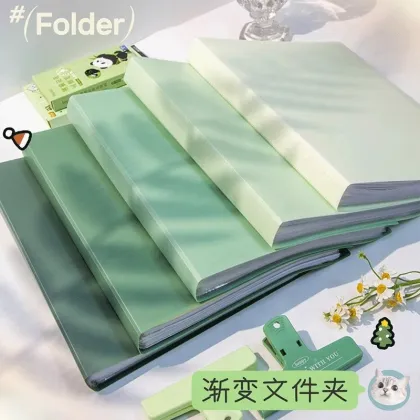 A4 Display Book Data File Pockets - Document File Folder