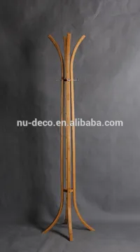 home furniture bamboo coat hanger / stand clothes hanger rack