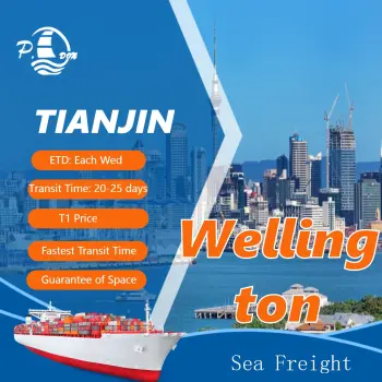 Sea freight to Wellington