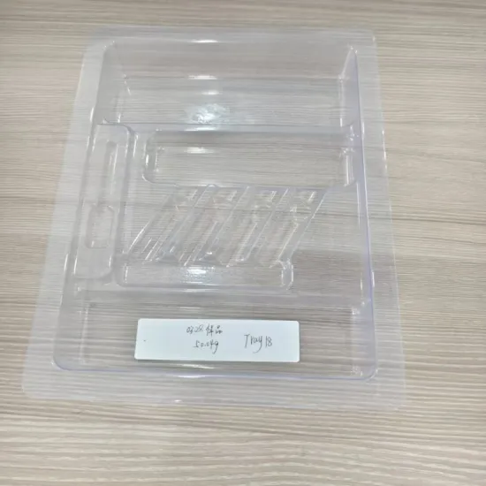 Thermoformed PVC Medical Tray for Vacuum Sealed Packaging