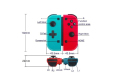 Maniglia di gioco per console per Nintendo Switch