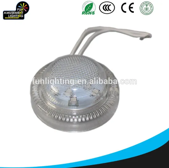 rgb auto running 9 led carnival led lights with wire connection