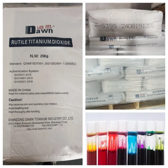 Titanium Dioxide Rutile R-5395 For Printing Ink