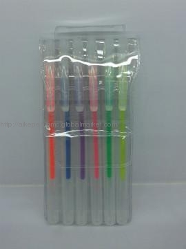 Fluorescent  Color Gel ink Pen