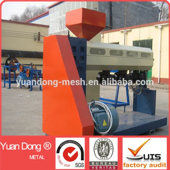 Metal wire Plastic coating machine / PVC coated wire making machine