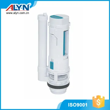 Bathroom tank parts ABS barrel-style dual toilet flush valve water cistern fittings