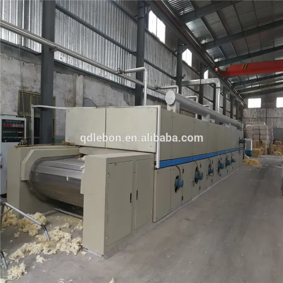 Medical cotton bleaching machine line