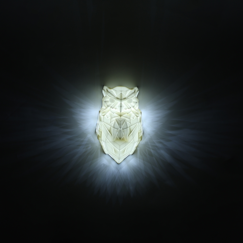 luz noturna de coruja owl night light