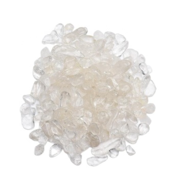 Gravel à cristal blanc en gros et pierres d'aromathérapie - Supports des fabricants