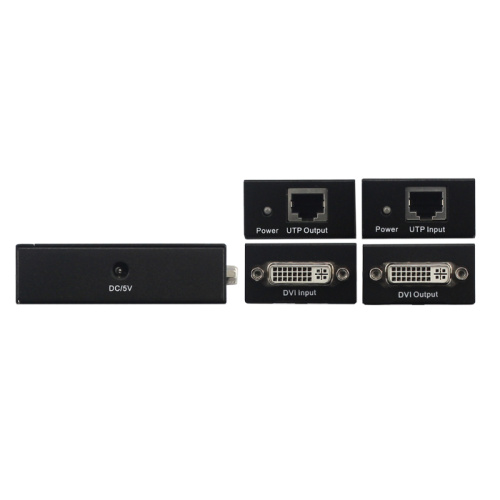 DVI Extender 60m using CAT6 Cable Extender to 60m