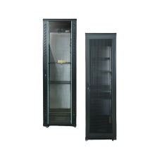 47u Black Switch Cabinet