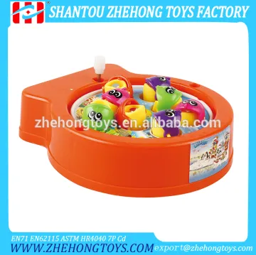 8 Pcs Fish/set Wind-up Toys Shooting Fish Game Magnetic Fishing Game