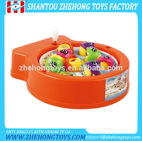 8 Pcs Fish/set Wind-up Toys Shooting Fish Game Magnetic Fishing Game