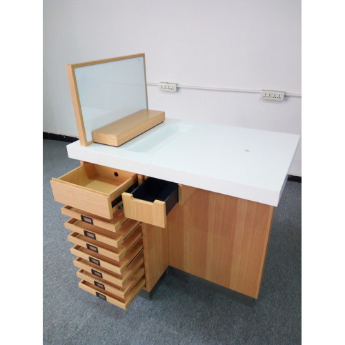 Beauty Shop Display Table Make-up Vitrine