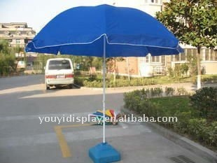 sales umbrella with affusion bottle