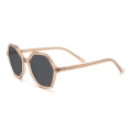 Big Hexagon Acetate Eyeglasses