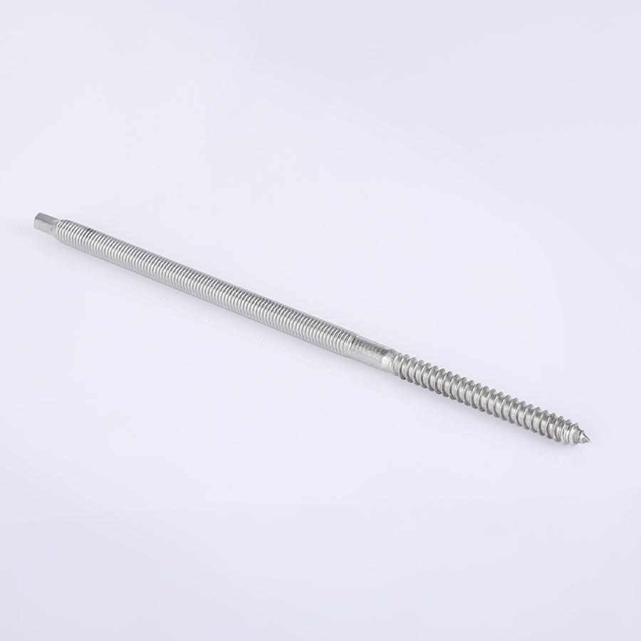 Шпилька с полным стержневым стержнем