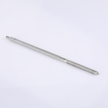 Шпилька с полным стержневым стержнем