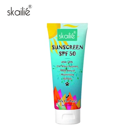 OEM Private Label Hydrating Whitening Sunscreen for Black Skin - UV Protection Spray Cream